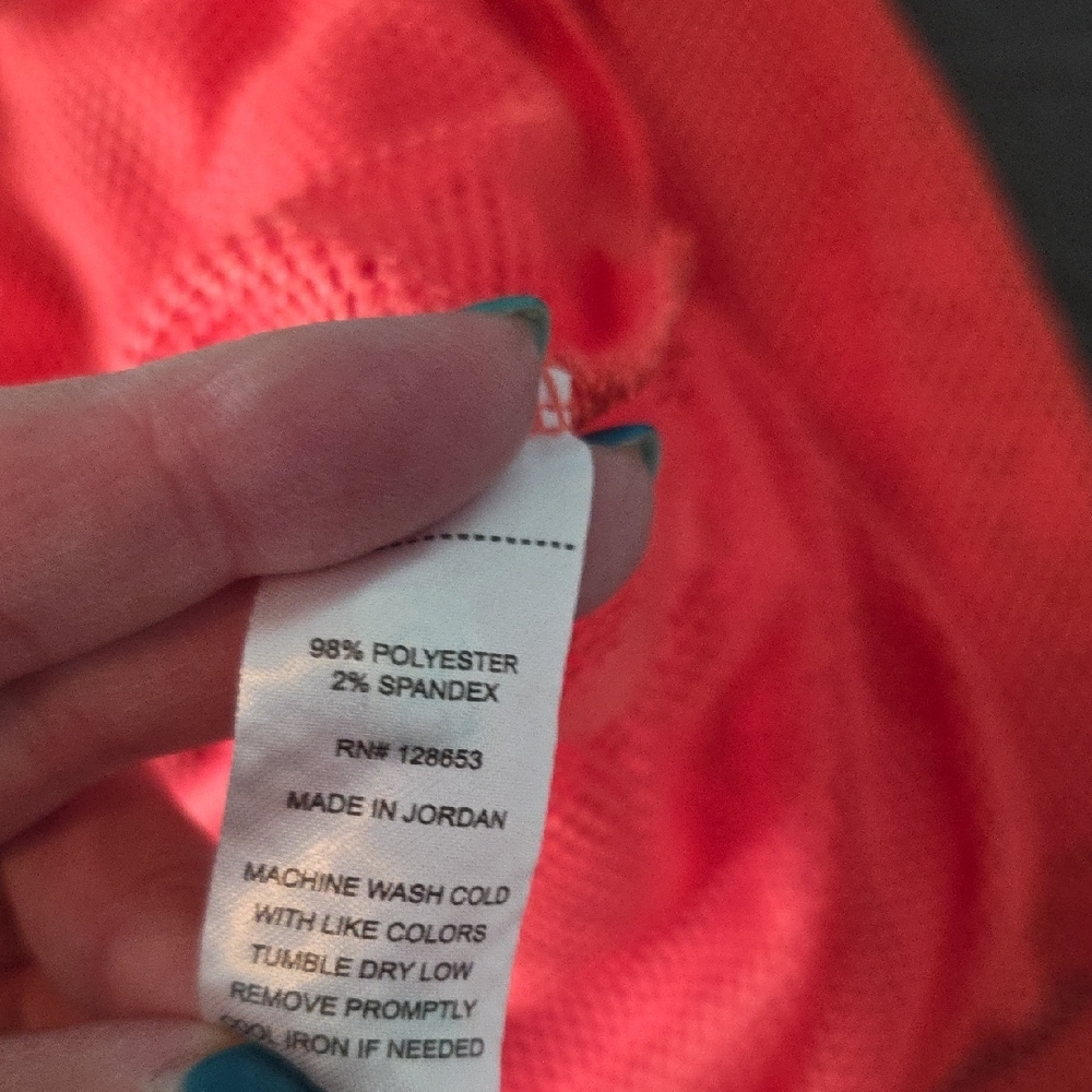 NWOT Shore Life XL Women's Red/Orange Mesh Swim Coverup - Picture 6 of 7